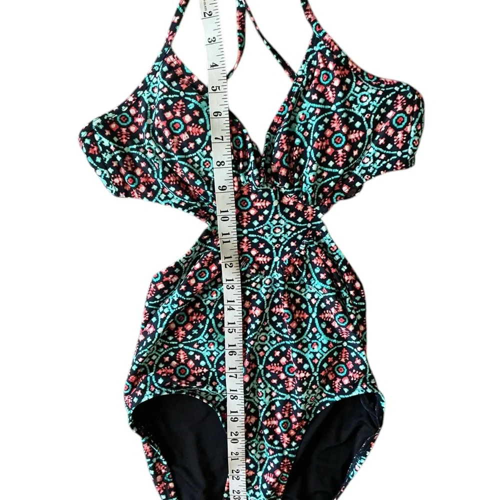 Michael Kors Cutout One Piece Swimsuit Size 8 - Picture 8 of 8